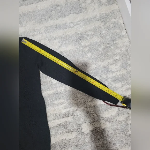 Black Button-Up Women's Sweater - Picture 13 of 13